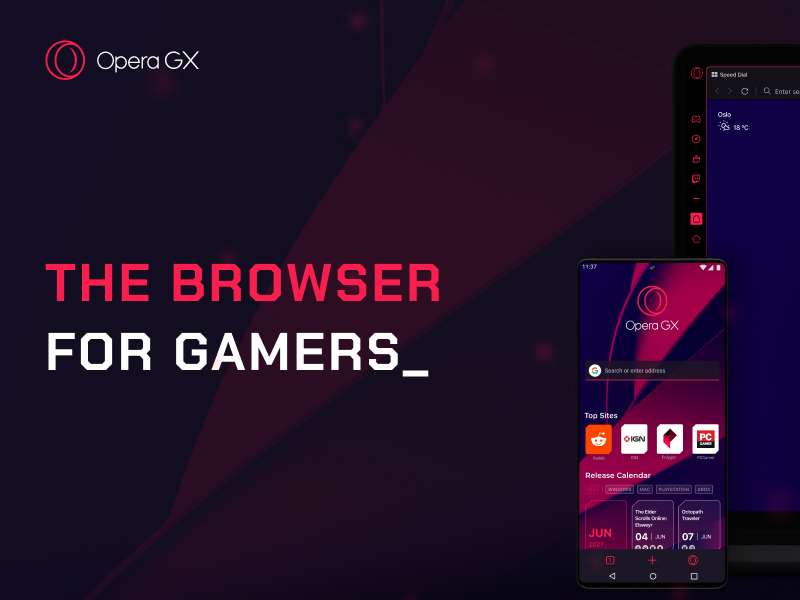 trình duyệt chơi game web tốt nhất - Opera GX