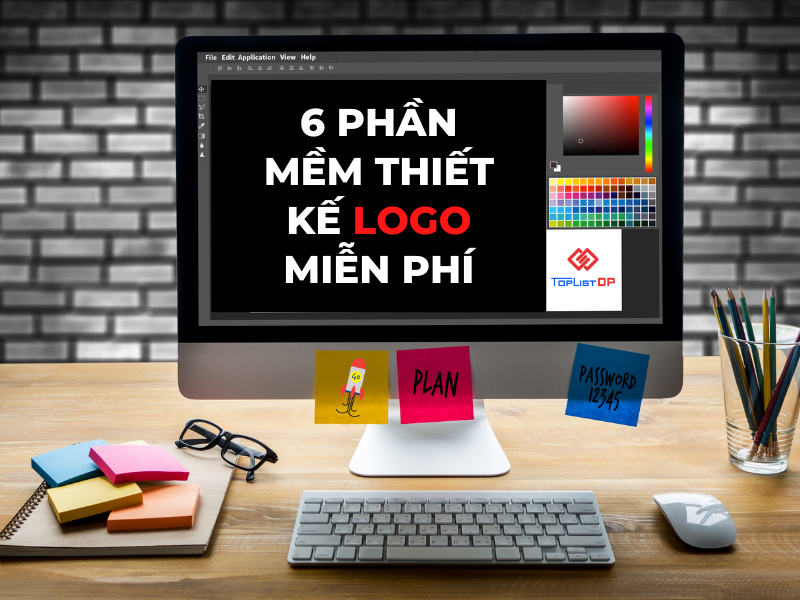 6 phần mềm thiết kế logo miễn phí