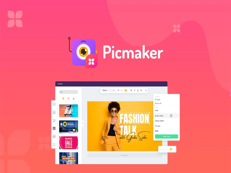 phần mềm thiết kế bảng hiệu - Picmaker