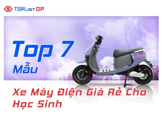 Top 7 Mẫu Xe Máy Điện Giá Rẻ Cho Học Sinh
