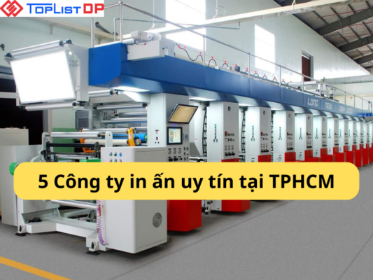 5 Công ty in ấn chất lượng uy tín giá rẻ tại TPHCM