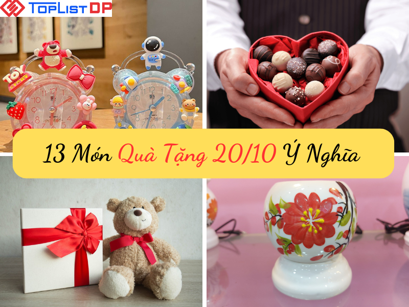 Top 13 Món Quà Tặng 20/10 Ý Nghĩa Cho Chị Em Phụ Nữ