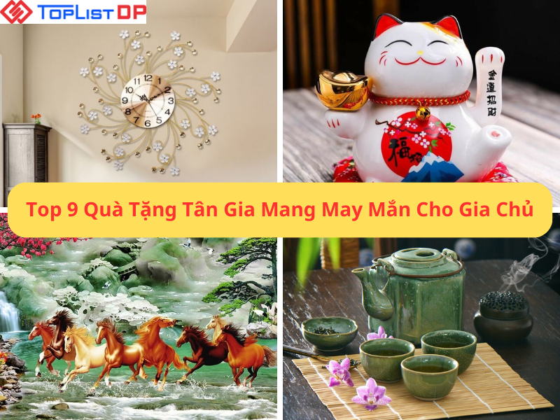 Top 9 Quà Tặng Tân Gia Ý Nghĩa May Mắn Cho Gia Chủ