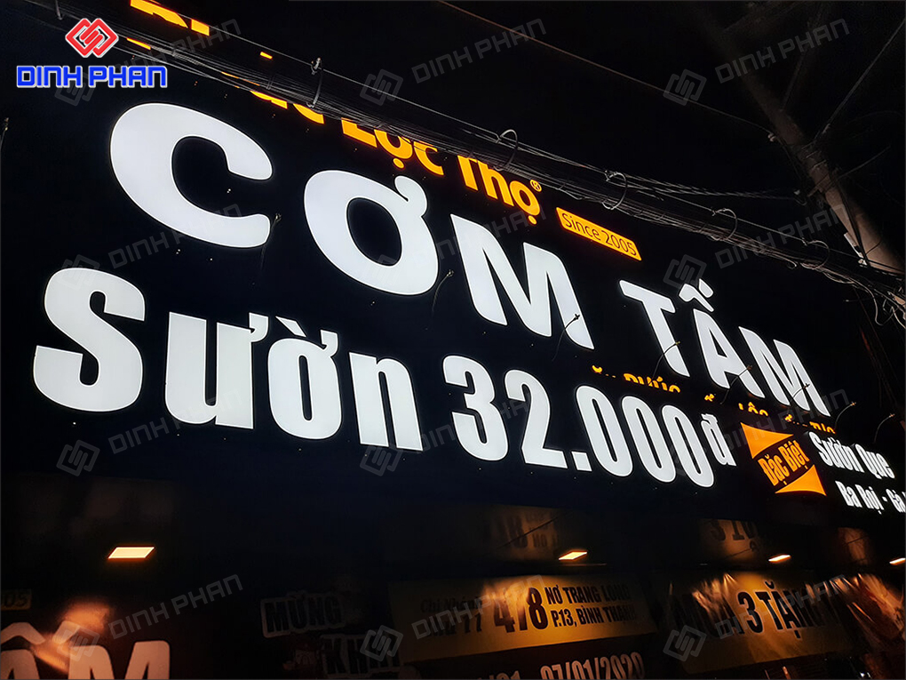 Đơn vị làm bảng hiệu BMT